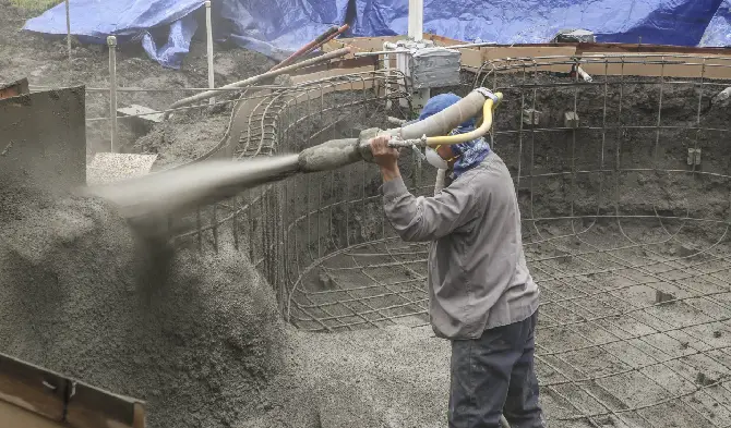 Gunite Concrete Pool